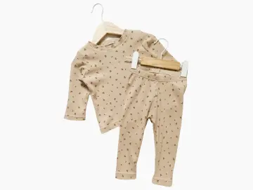 Baby Set Rib Blumen | Handmade