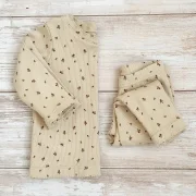 Kinder Set Rib Blumen | Handmade