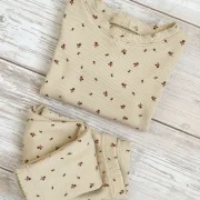 Kinder Set Rib Blumen | Handmade