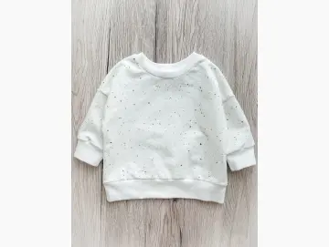 Handmade Baby Pullover | Oversized Sweater | Konfetti | Größe 62/68