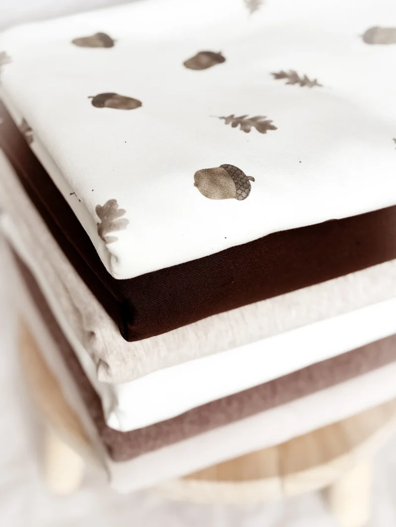 Jersey Eicheln Soft Creme