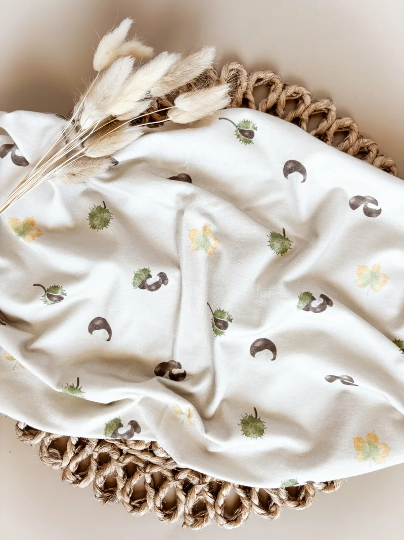 Jersey Kastanien Beige