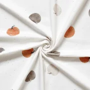 Jersey Kürbisse Creme