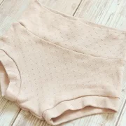 Kinder Bummies Pointelle Blush | Handmade | SOFORTKAUF