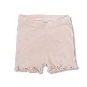 Kinder Shorts Pointelle Blush | Handmade