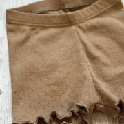 Kinder Shorts Pointelle Choco | Handmade | SOFORTKAUF