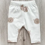 Handmade Baby Leggings | Bären | Größe 50