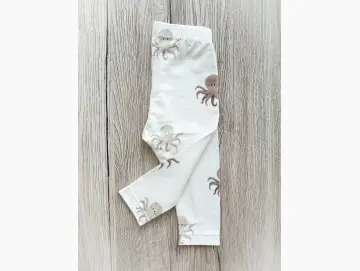 Handmade Baby Leggings | Oktopus | Größe 62/68
