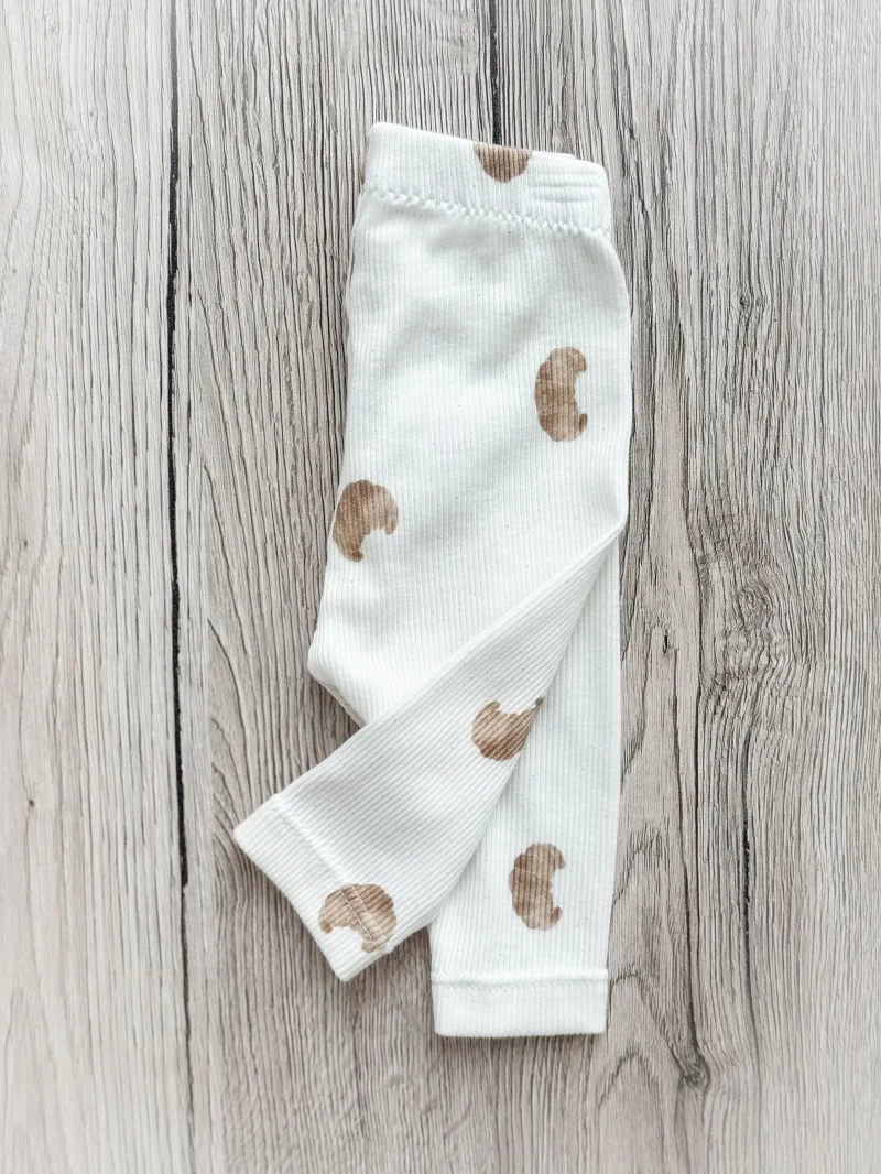Handmade Baby Leggings | Rib | Croissant | Ribjersey | Größe 50