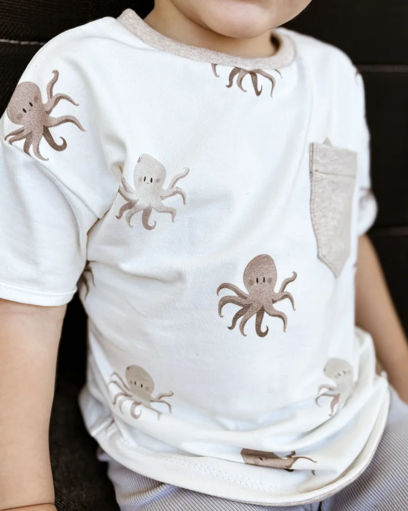 Oktopus – Jersey, French Terry, Musselin & weitere Stoffarten | Vorbestellung