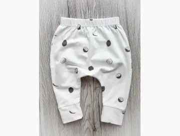 Handmade Baby Hose | Slim Pants | Kokos | Größe 56/62