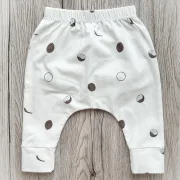 Handmade Baby Hose | Slim Pants | Kokos | Größe 56/62