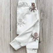 Handmade Baby Hose | Slim Pants | Oktopus | Größe 56/62