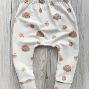 Handmade Baby Hose | Slim Pants | Äpfel | Größe 74/80