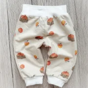 Handmade Baby Sweathose | Sweatpants | Äpfel | Größe 62/68