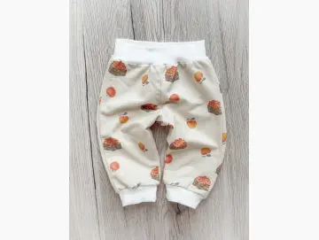 Handmade Baby Sweathose | Sweatpants | Äpfel | Größe 62/68